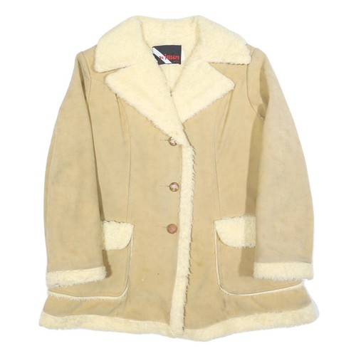 Veste boutonnée fausse peau - fausse,
