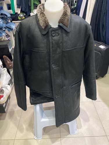 Manteau peau lainée homme - en,
