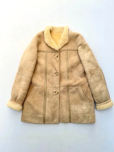 Manteau vintage en peau - vintage,
