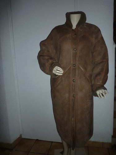 X01 manteau veste - 80's, peau