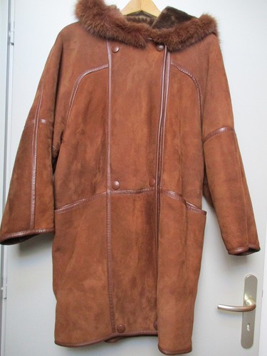 Manteau peau lainée - , 100%