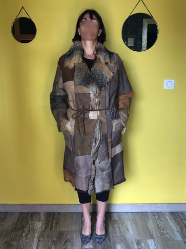 Luxueux manteau vintage - manteau,